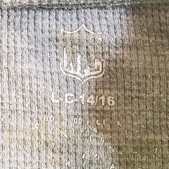 Seattle Seahawks Shirt Adult Womens Large 14/16 Green Long-Sleeve NFL - Picture 5 of 8